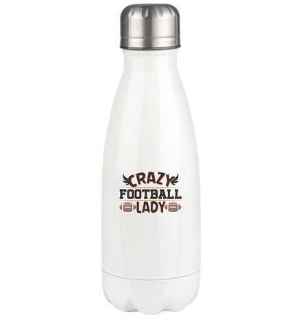 Crazy Football Lady - Thermoflasche 350ml