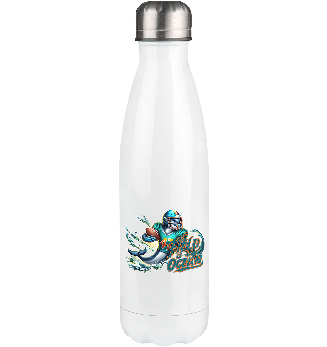 The Field is my Ocean - Thermoflasche 500ml