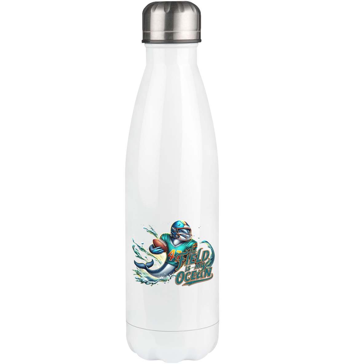 The Field is my Ocean - Thermoflasche 500ml