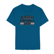 Crazy Football Lady - Unisex Essential Premium T-Shirt