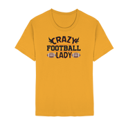 Crazy Football Lady - Unisex Essential Premium T-Shirt