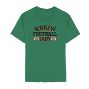 Crazy Football Lady - Unisex Essential Premium T-Shirt