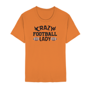 Crazy Football Lady - Unisex Essential Premium T-Shirt