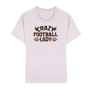 Crazy Football Lady - Unisex Essential Premium T-Shirt