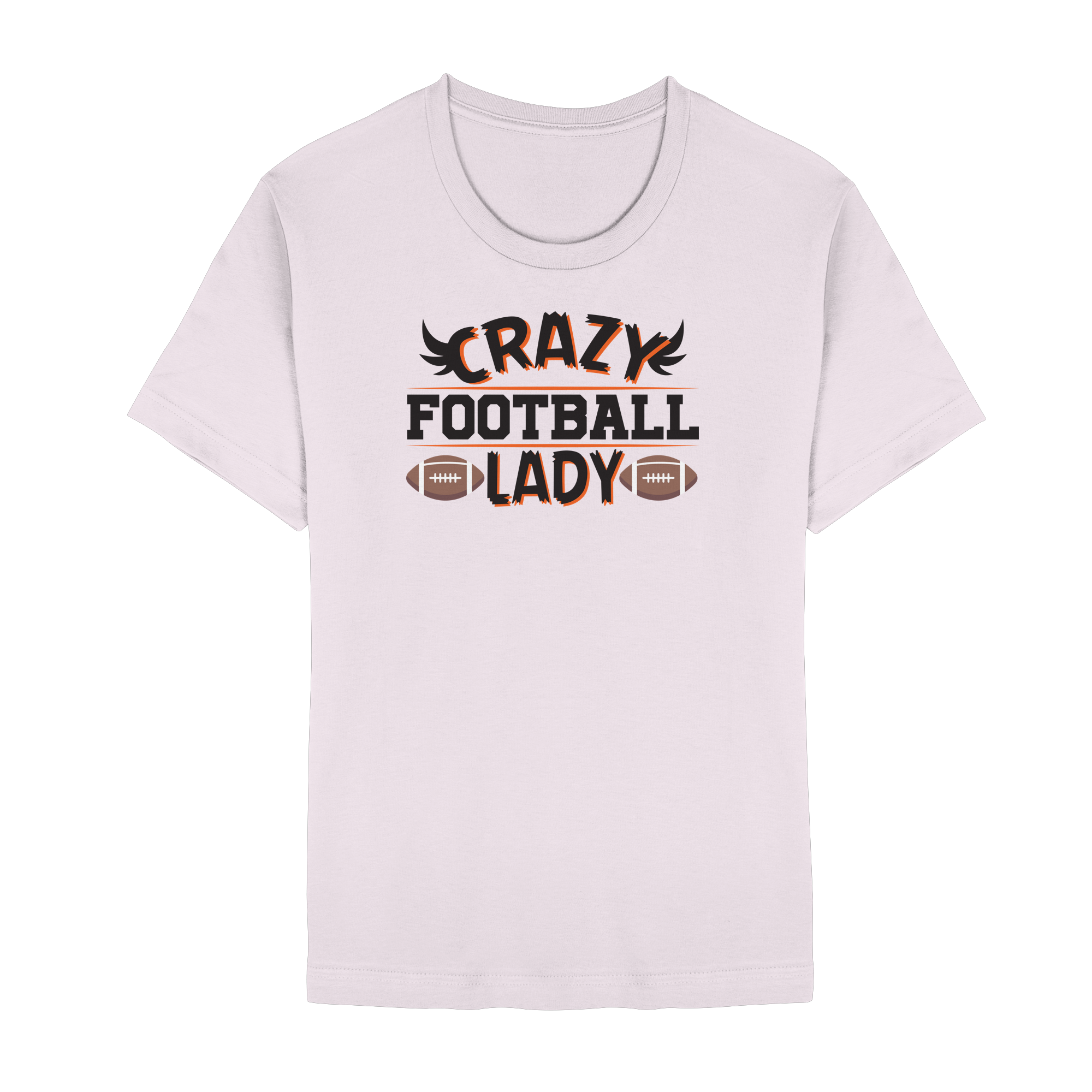 Crazy Football Lady - Unisex Essential Premium T-Shirt