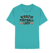 Crazy Football Lady - Unisex Essential Premium T-Shirt