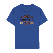 Crazy Football Lady - Unisex Essential Premium T-Shirt