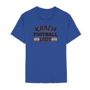 Crazy Football Lady - Unisex Essential Premium T-Shirt