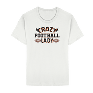 Crazy Football Lady - Unisex Essential Premium T-Shirt