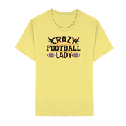 Crazy Football Lady - Unisex Essential Premium T-Shirt
