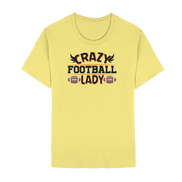 Crazy Football Lady - Unisex Essential Premium T-Shirt