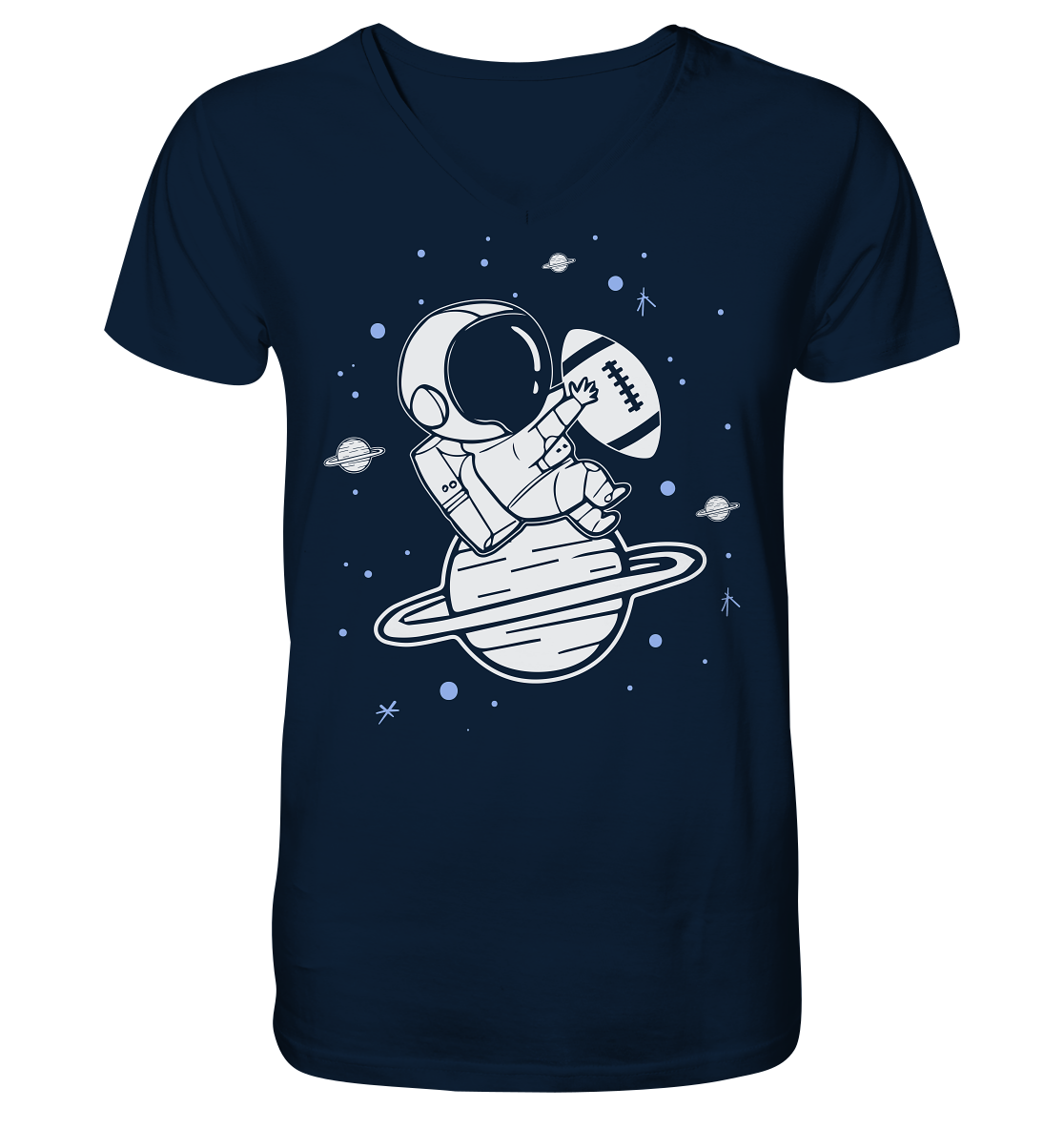 Footballnaut - V-Neck Shirt