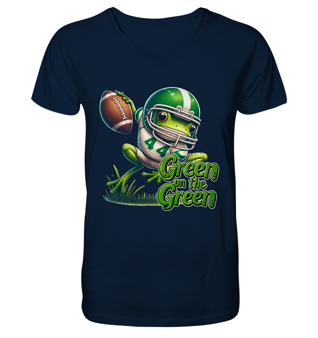 Green Frog - V-neck shirt