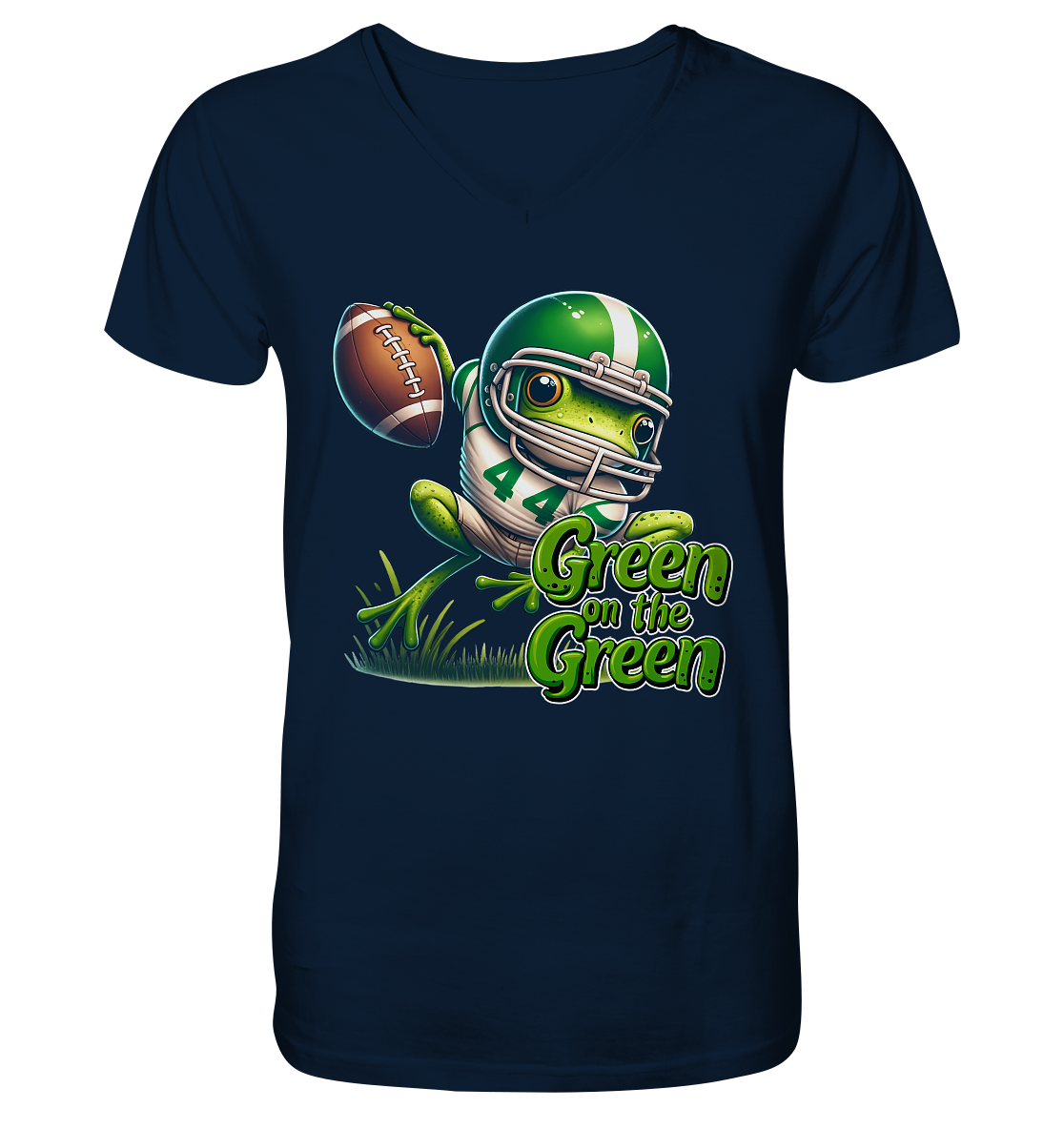 Green Frog - V-neck shirt