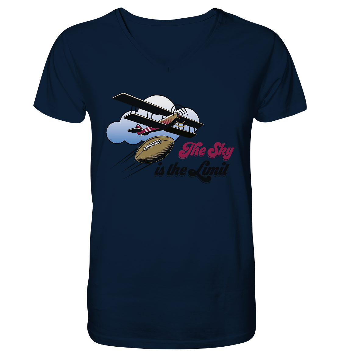 The Sky is the Limit - V-Neck Shirt