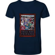 Fans are Friends  - V-Neck Shirt