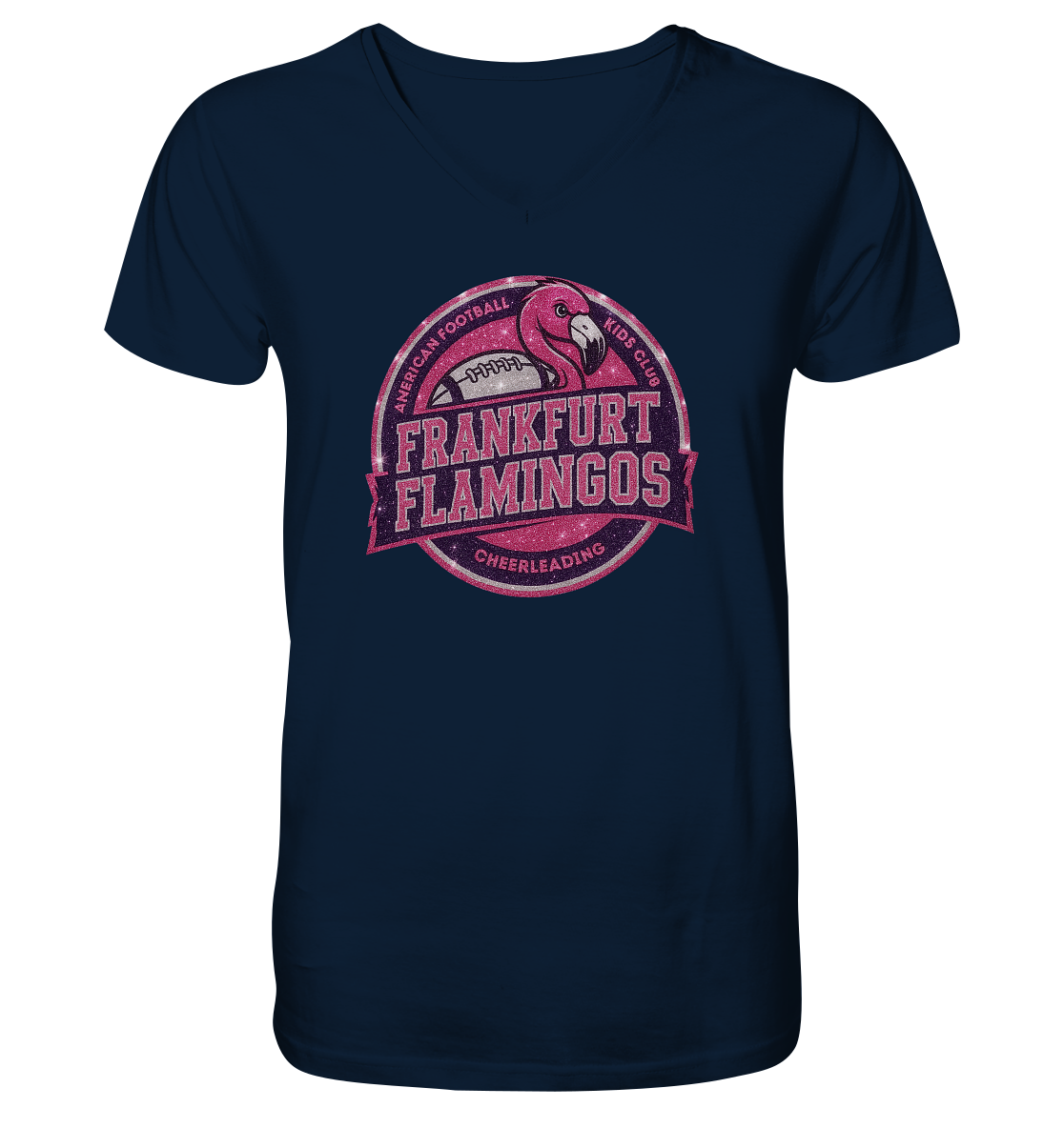 Frankfurt Flamingos - V-Neck Shirt