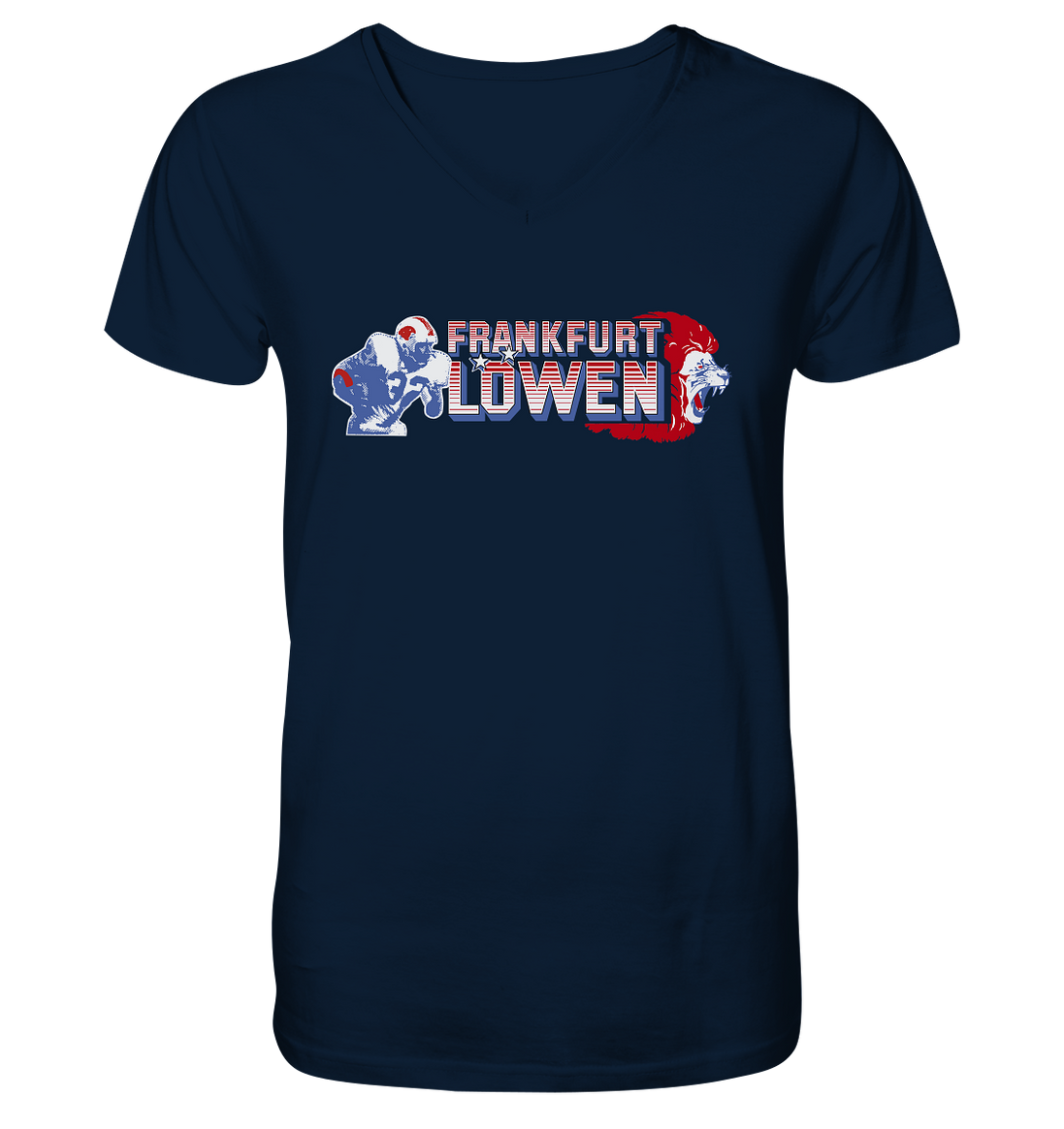Frankfurt Löwen 2 - V-Neck Shirt