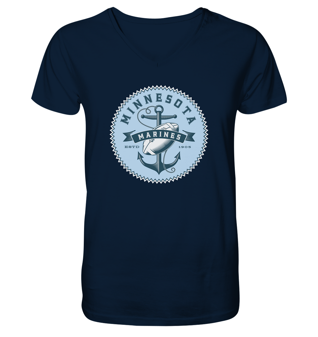 Minnesota Marines II - V-Neck Shirt