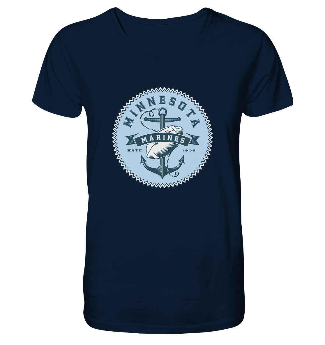 Minnesota Marines II - V-Neck Shirt