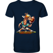 Giraffe - V-Neck Shirt