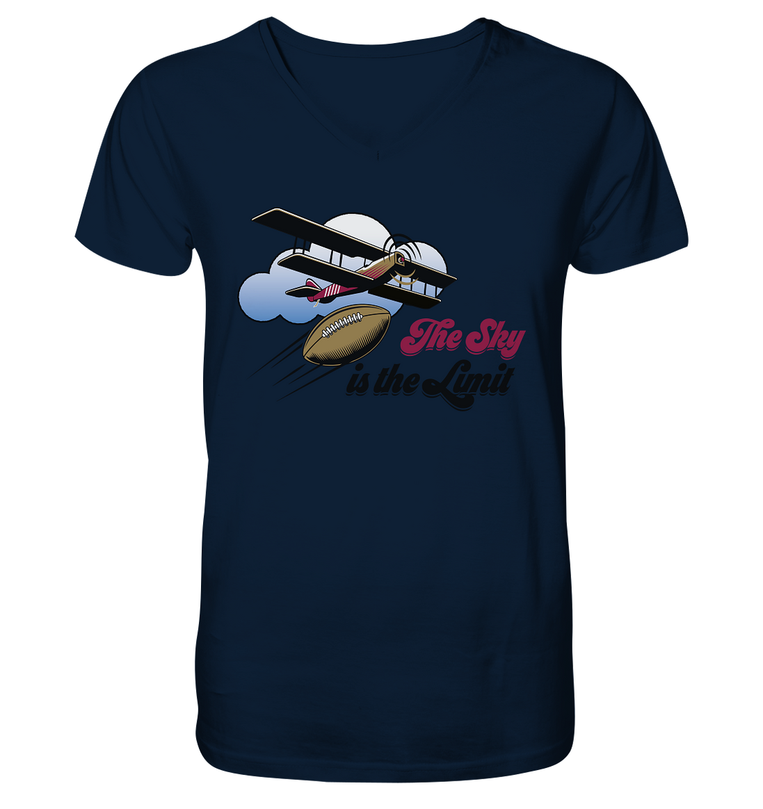 The Sky is the Limit - V-Neck Shirt