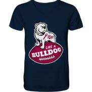 Fight like a Bulldog - V-Neck Shirt