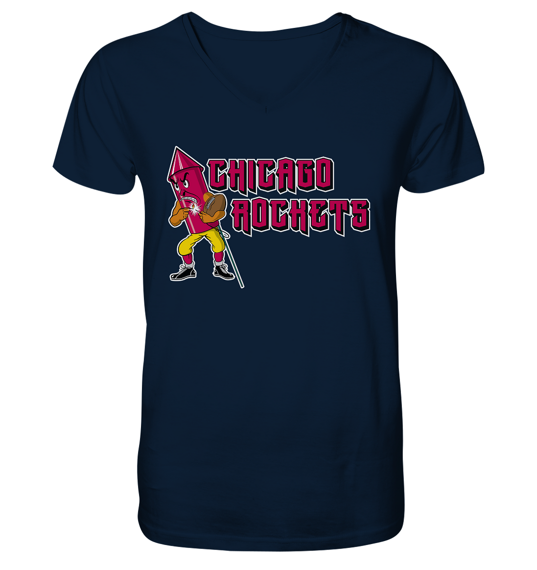 Chicago Rockets - V-Neck Shirt