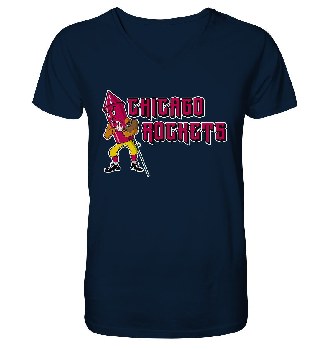 Chicago Rockets - V-Neck Shirt