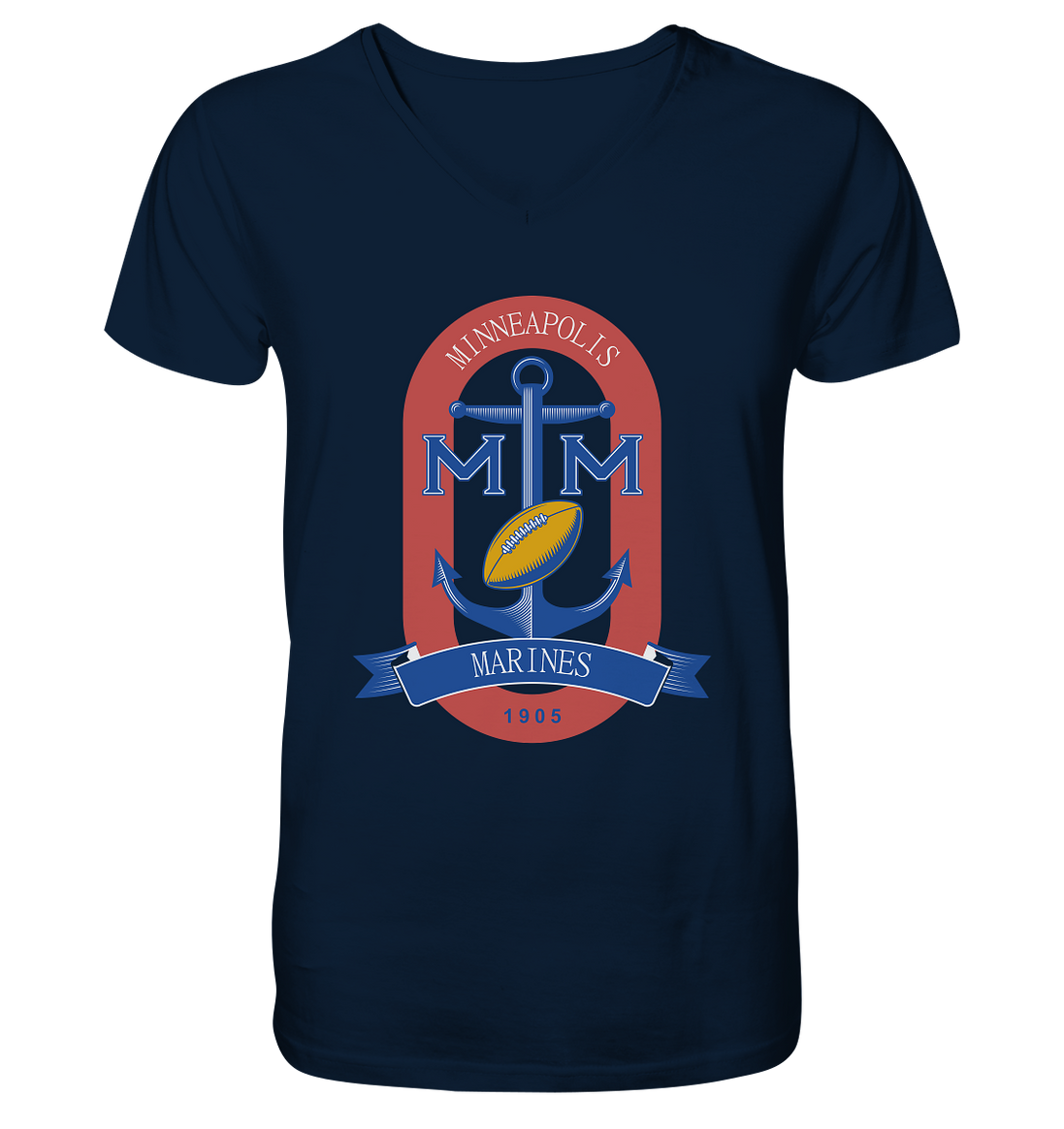 Minneapolis Marines 2 - V-Neck Shirt
