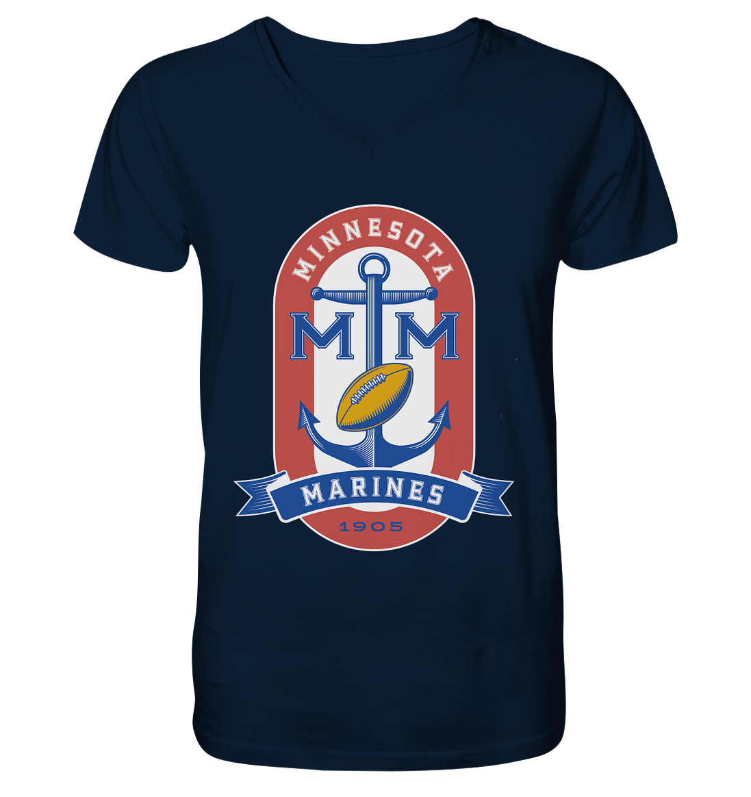 Minnesota Marines - V-Neck Shirt