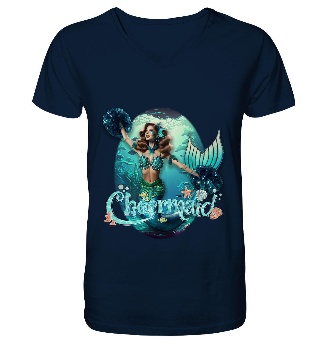 Cheermaid - V-Neck Shirt