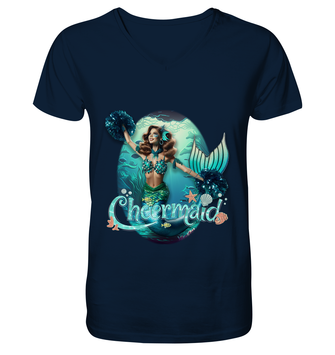 Cheermaid - V-Neck Shirt