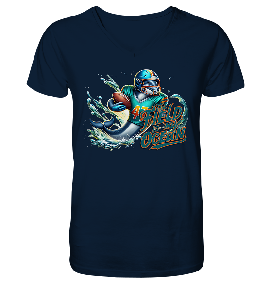 The Field is my Ocean - V-Neck Shirt