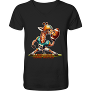 Giraffe - V-Neck Shirt
