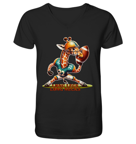 Giraffe - V-Neck Shirt