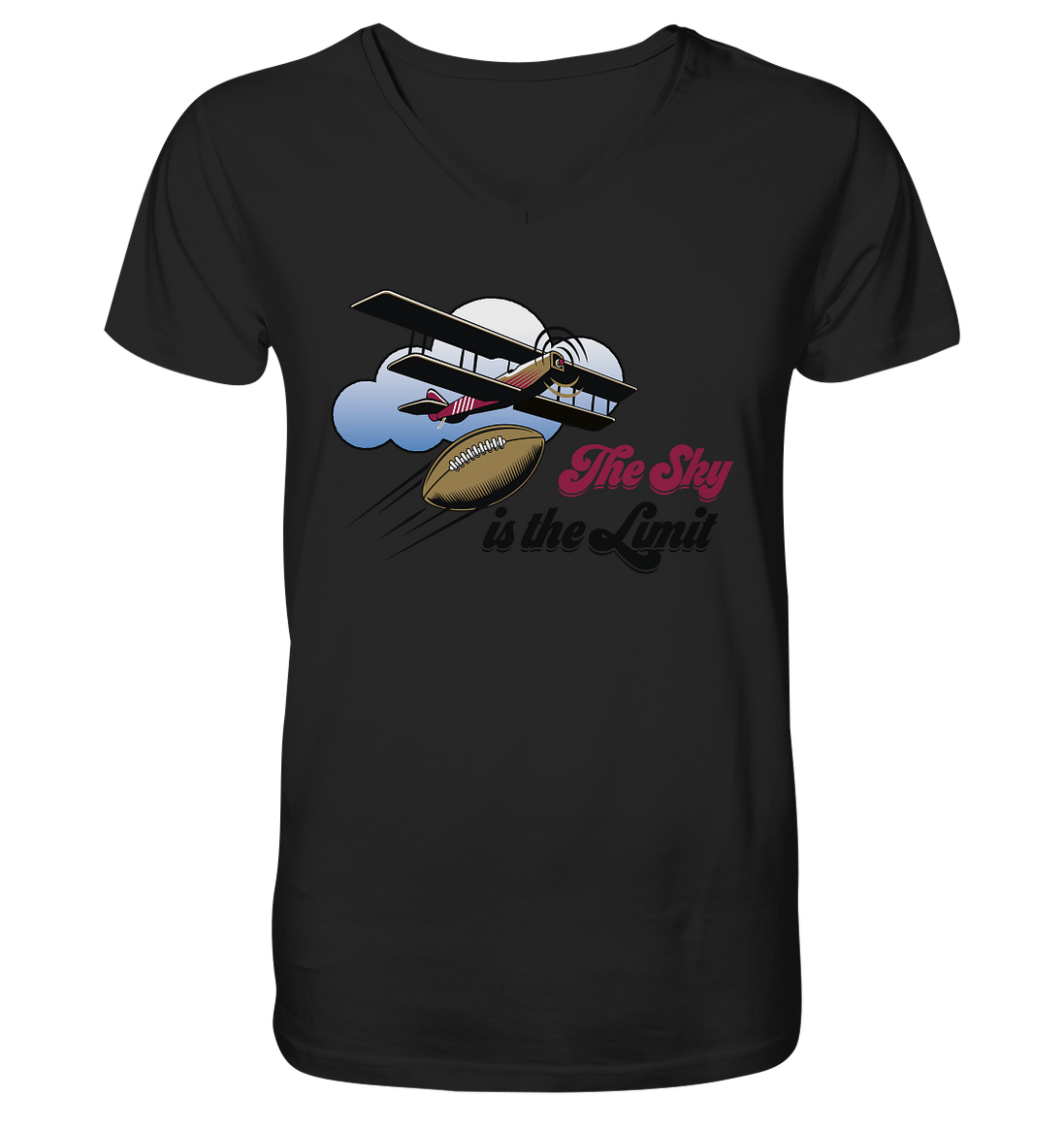 The Sky is the Limit - V-Neck Shirt
