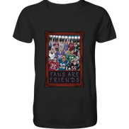Fans are Friends  - V-Neck Shirt