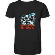 Shark Attack - V-Neck Shirt
