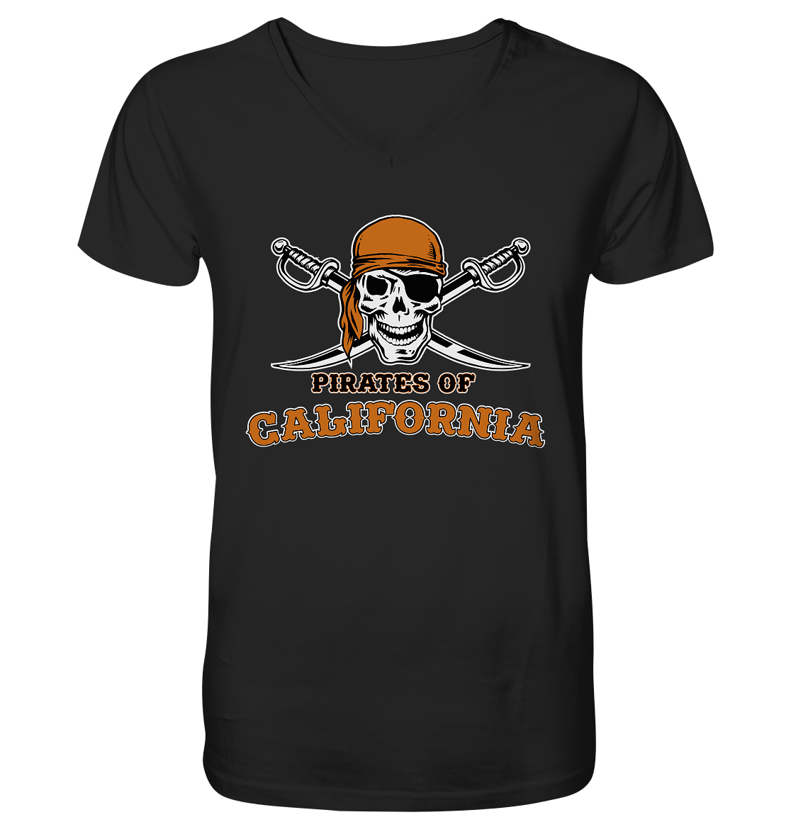 Pirates of California - V-Neck Shirt