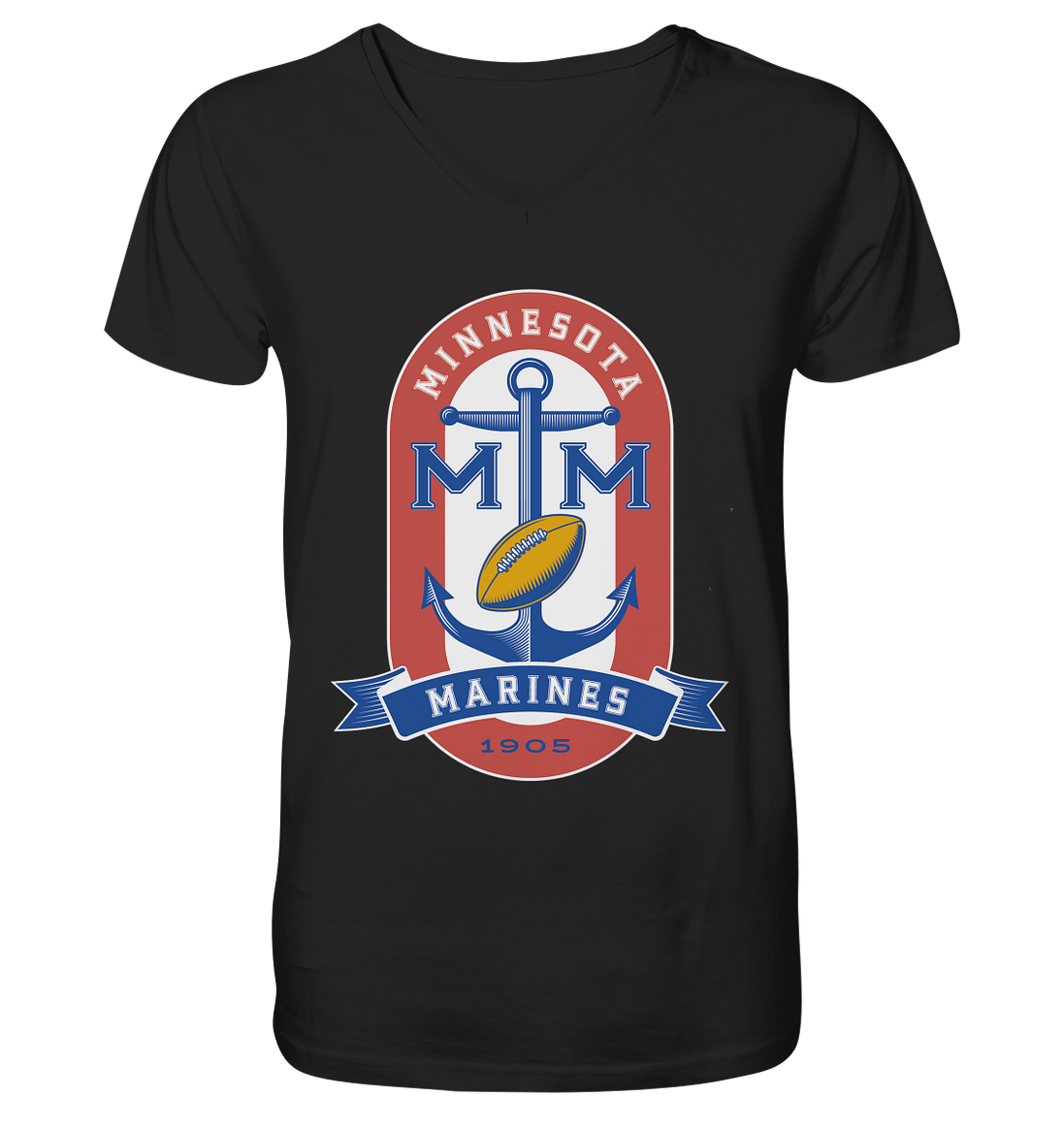 Minnesota Marines - V-Neck Shirt