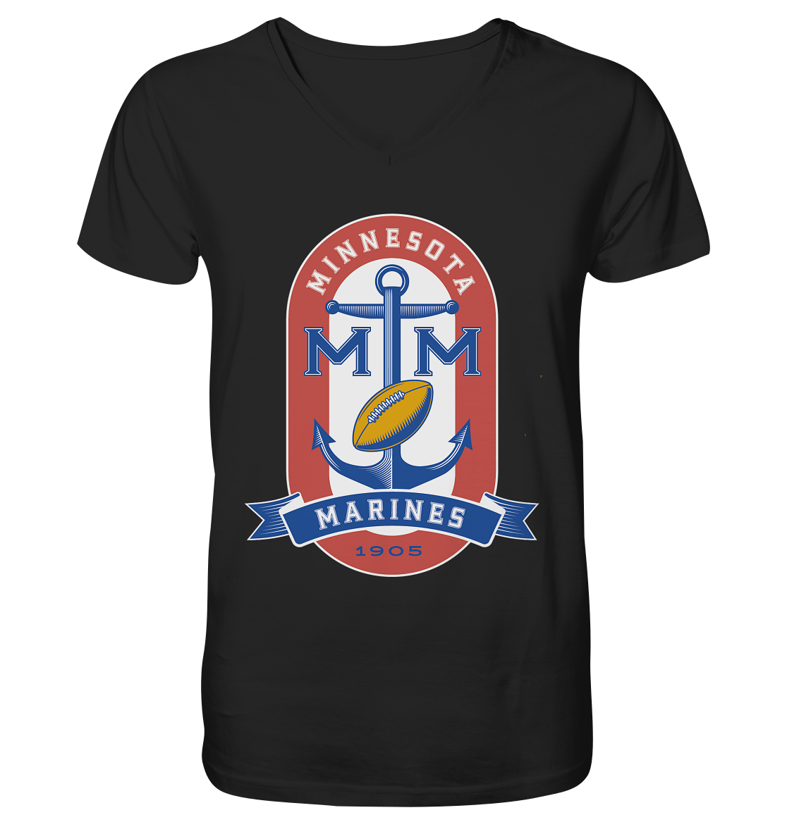 Minnesota Marines - V-Neck Shirt