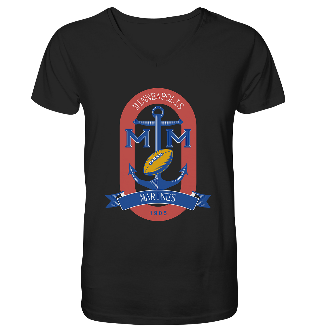 Minneapolis Marines 2 - V-Neck Shirt