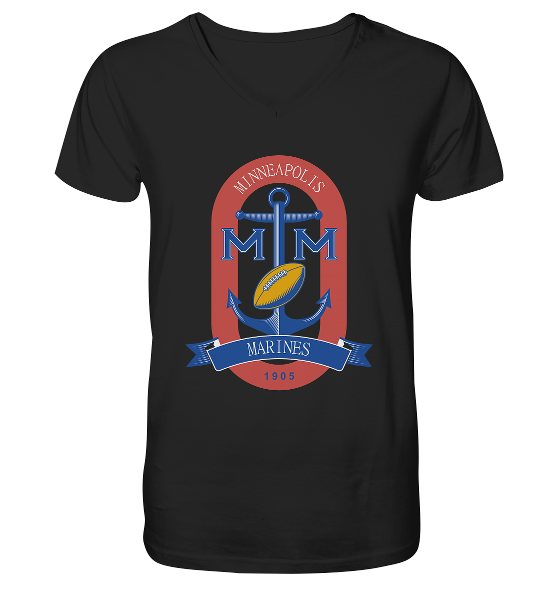Minneapolis Marines 2 - V-Neck Shirt