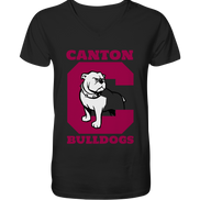 Canton Bulldogs 2 - V-Neck Shirt