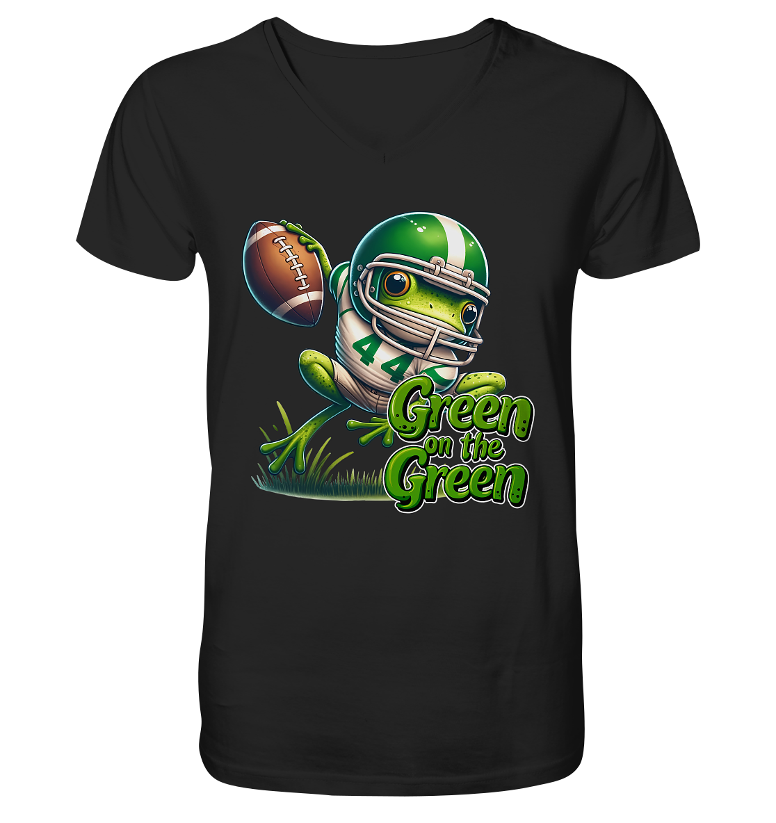 Green Frog - V-neck shirt