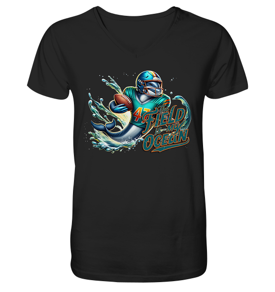 The Field is my Ocean - V-Neck Shirt