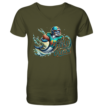 The Field is my Ocean - V-Neck Shirt