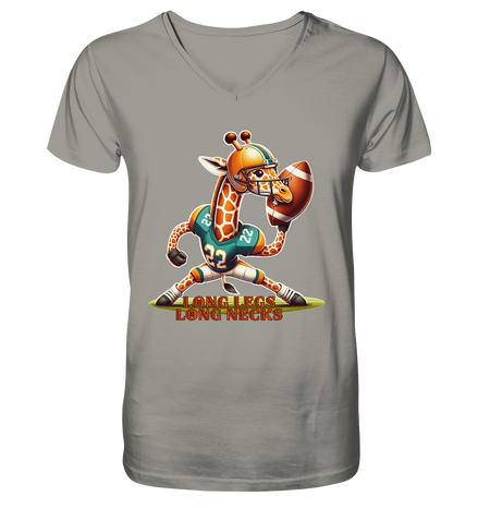Giraffe - V-Neck Shirt
