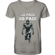 No Pain No Gain Metal  - V-Neck Shirt